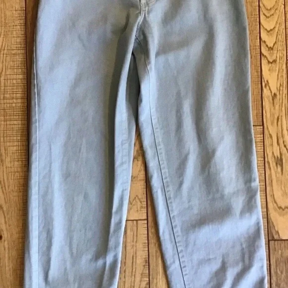 Versace Blue Jeans with Detailed Stitching and Distressed Finish